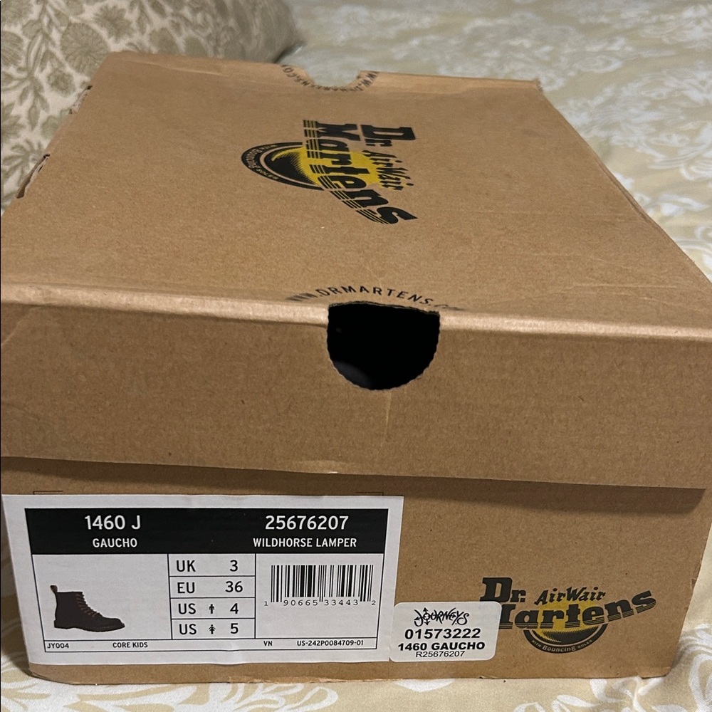 Dr. Martens Kids Wildhorse Lamper Boots - Gaucho